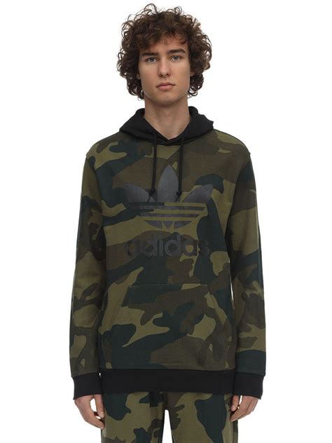 adidas camouflage hoodie for men.